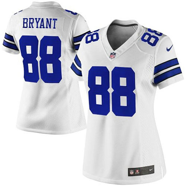 Women Dallas Cowboys #88 Dez Bryant White Limited Jersey Women Dallas Cowboys #88 Dez Bryant White Limited Jersey