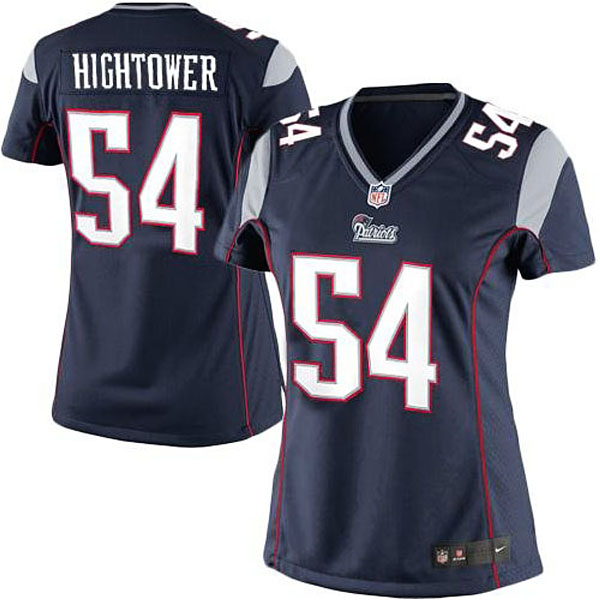 Women New England Patriots #54 Dont'a Hightower Navy Blue Limited Jersey Women New England Patriots #54 Dont'a Hightower Navy Blue Limited Jersey