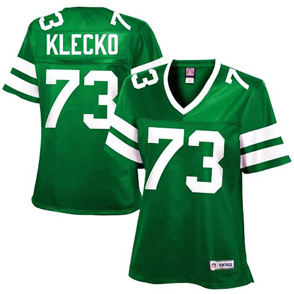 Women New York Jets #73 Joe Klecko Green Retired Player Jersey Women New York Jets #73 Joe Klecko Green Retired Player Jersey