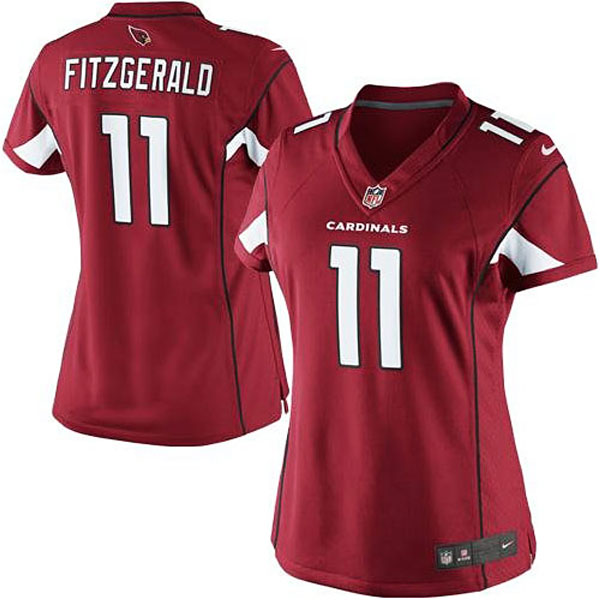 Women Arizona Cardinals #11 Larry Fitzgerald Cardinal Limited Jersey