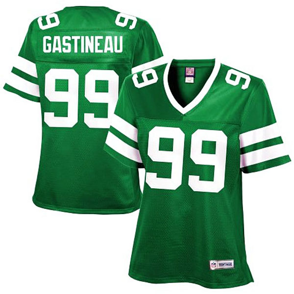 Women New York Jets #99 Mark Gastineau Green Retired Player Jersey Women New York Jets #99 Mark Gastineau Green Retired Player Jersey