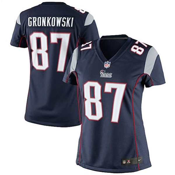 Women New England Patriots #87 Rob Gronkowski Limited Team Color Jersey Women New England Patriots #87 Rob Gronkowski Limited Team Color Jersey