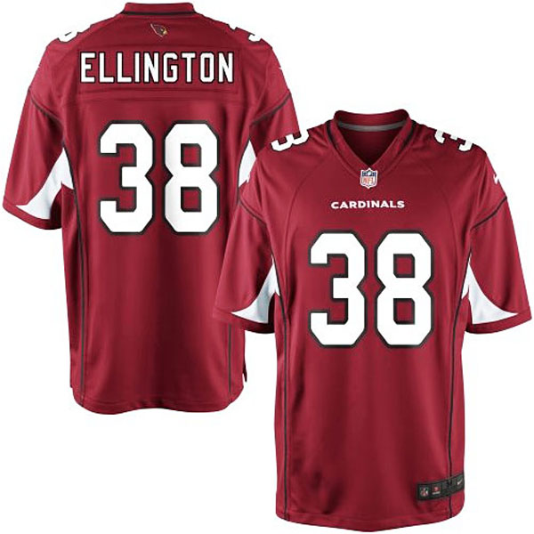 Youth Arizona Cardinals #38 Andre Ellington Team Color Game Jersey Youth Arizona Cardinals #38 Andre Ellington Team Color Game Jersey