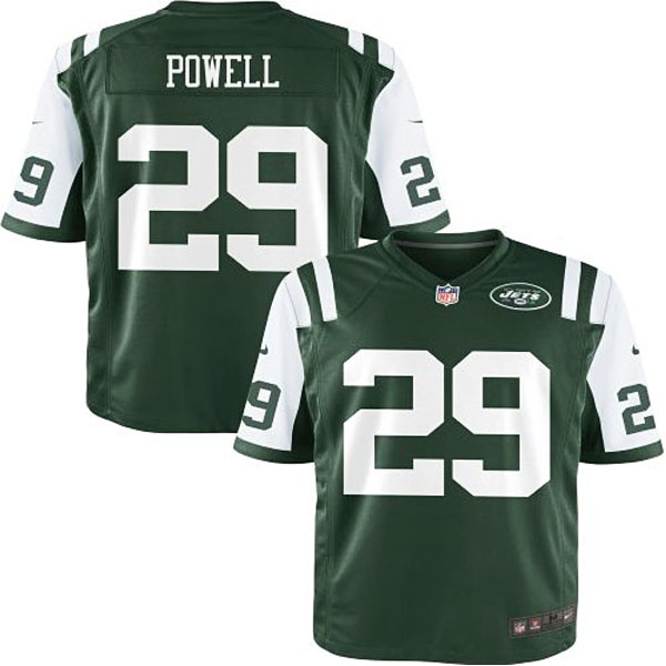Youth New York Jets #29 Bilal Powell Team Color Game Jersey Youth New York Jets #29 Bilal Powell Team Color Game Jersey