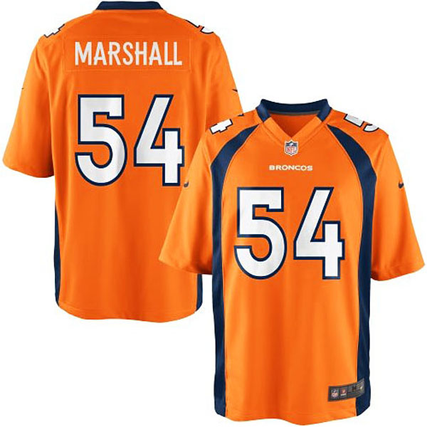Youth Denver Broncos #54 Brandon Marshall Team Color Game Jersey Youth Denver Broncos #54 Brandon Marshall Team Color Game Jersey