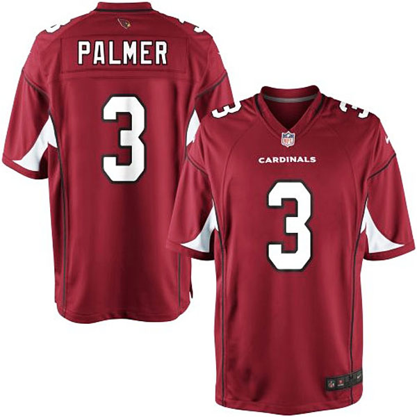 Youth Arizona Cardinals #3 Carson Palmer Team Color Game Jersey Youth Arizona Cardinals #3 Carson Palmer Team Color Game Jersey