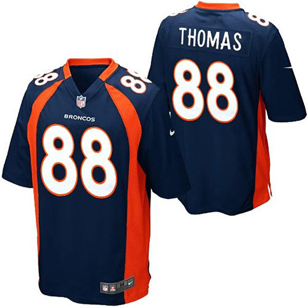 Youth Denver Broncos #88 Demaryius Thomas Navy Blue Alternate Game Jersey Youth Denver Broncos #88 Demaryius Thomas Navy Blue Alternate Game Jersey
