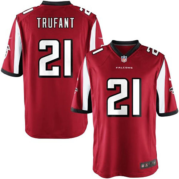 Youth Atlanta Falcons #21 Desmond Trufant Team Color Game Jersey Youth Atlanta Falcons #21 Desmond Trufant Team Color Game Jersey