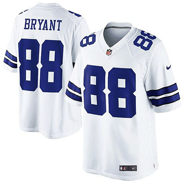 Youth Dallas Cowboys #88 Dez Bryant White No. 88 Limited Jersey Youth Dallas Cowboys #88 Dez Bryant White No. 88 Limited Jersey