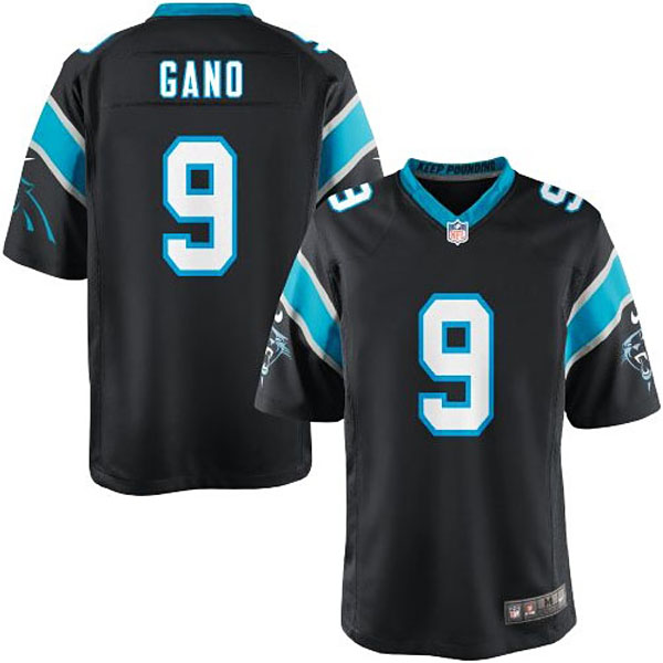 Youth Carolina Panthers #9 Graham Gano Team Color Game Jersey