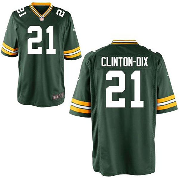 Youth Green Bay Packers #21 Ha Ha Clinton-Dix Green Team Color Game Jersey Youth Green Bay Packers #21 Ha Ha Clinton-Dix Green Team Color Game Jersey