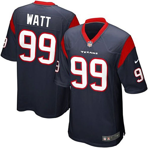 Youth Houston Texans #99 JJ Watt Navy Blue Limited Jersey Youth Houston Texans #99 JJ Watt Navy Blue Limited Jersey