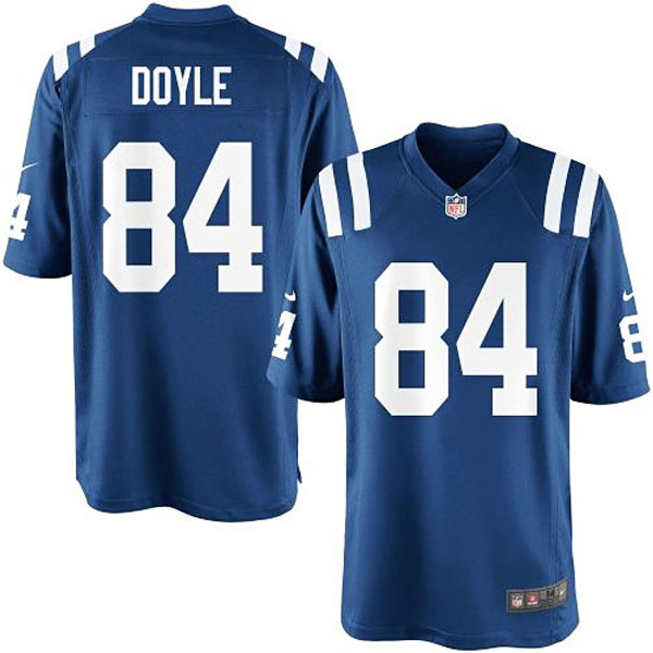 Youth Indianapolis Colts #84 Jack Doyle Team Color Game Jersey Youth Indianapolis Colts #84 Jack Doyle Team Color Game Jersey