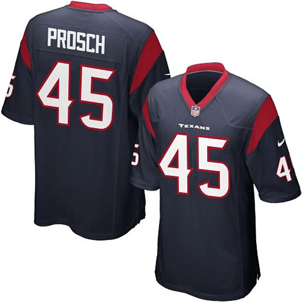 Youth Houston Texans #45 Jay Prosch Team Color Game Jersey
