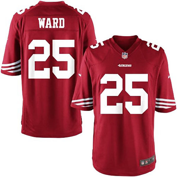 Youth San Francisco 49ers #25 Jimmie Ward Team Color Game Jersey