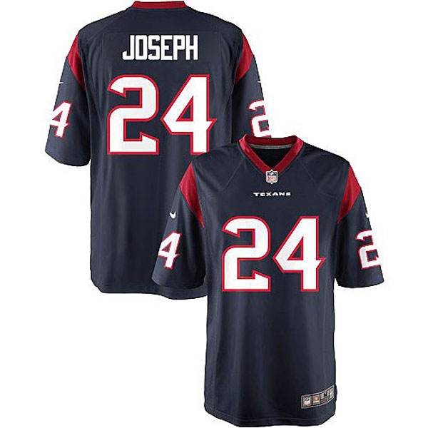 Youth Houston Texans #24 Johnathan Joseph Navy Blue Team Color Game Jersey Youth Houston Texans #24 Johnathan Joseph Navy Blue Team Color Game Jersey