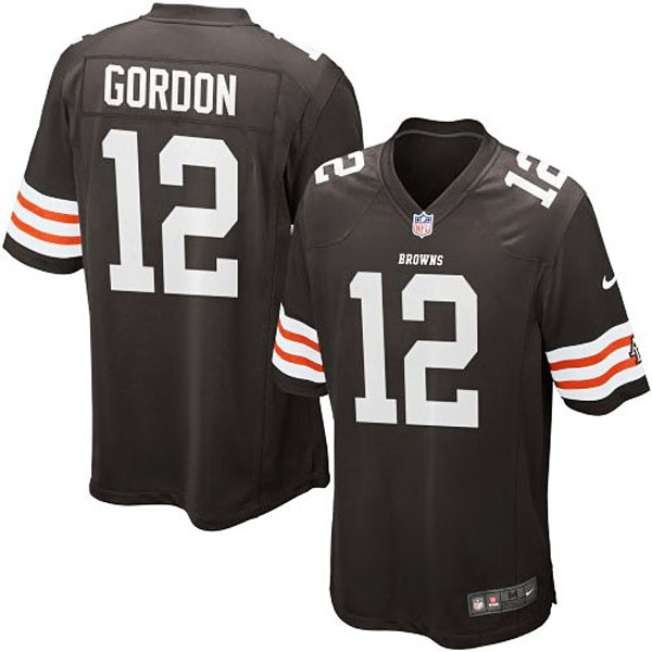 Youth Cleveland Browns #12 Josh Gordon Team Color Game Jersey