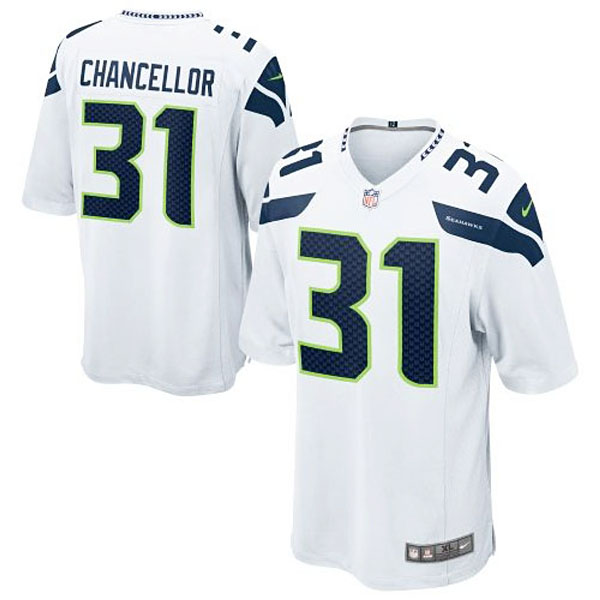 Youth Seattle Seahawks #31 Kam Chancellor White Game Jersey Youth Seattle Seahawks #31 Kam Chancellor White Game Jersey