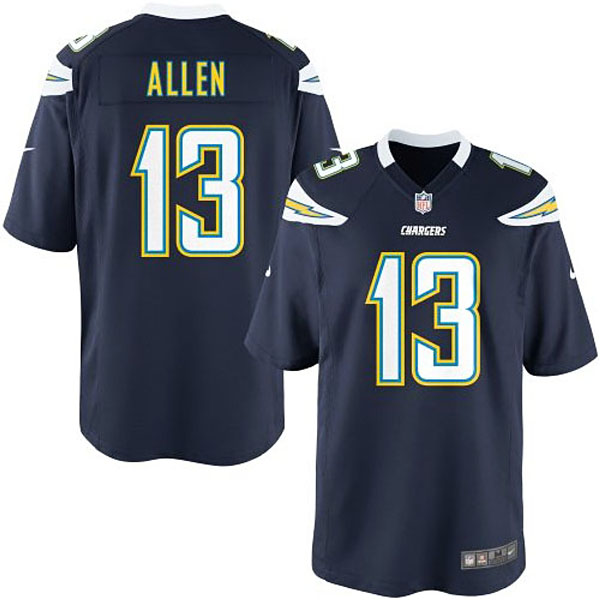 Youth San Diego Chargers #13 Keenan Allen Team Color Game Jersey