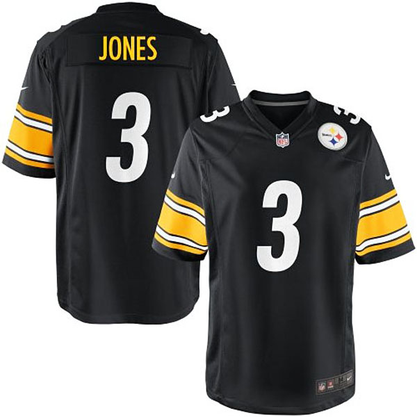 Youth Pittsburgh Steelers #3 Landry Jones Team Color Game Jersey Youth Pittsburgh Steelers #3 Landry Jones Team Color Game Jersey