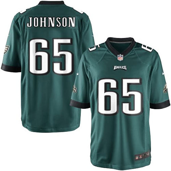 Youth Philadelphia Eagles #65 Lane Johnson Team Color Game Jersey Youth Philadelphia Eagles #65 Lane Johnson Team Color Game Jersey