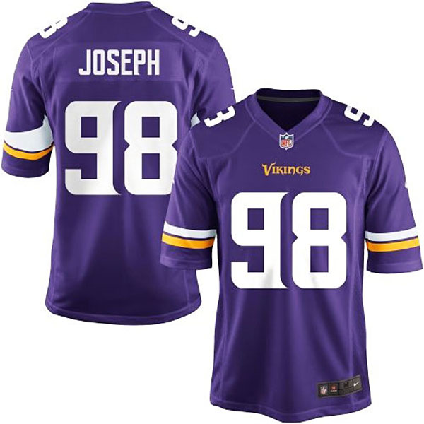Youth Minnesota Vikings #98 Linval Joseph Team Color Game Jersey Youth Minnesota Vikings #98 Linval Joseph Team Color Game Jersey