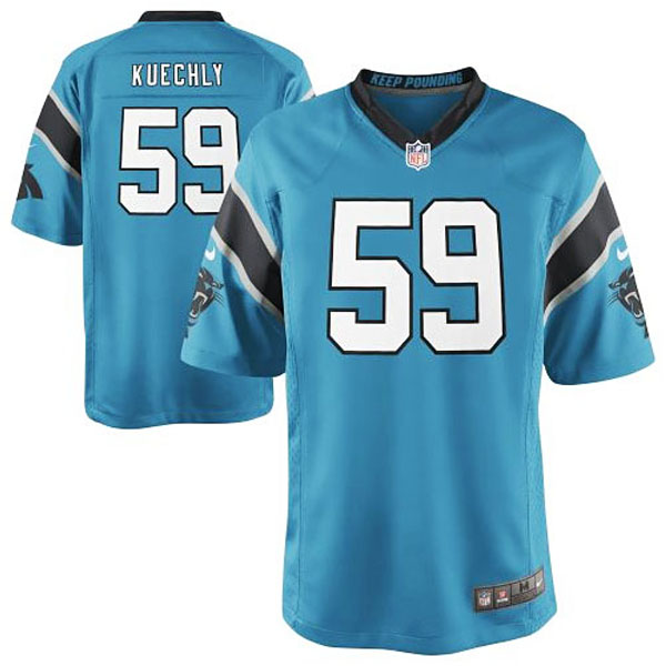 Youth Carolina Panthers #59 Luke Kuechly Panther Blue Alternate Game Jersey Youth Carolina Panthers #59 Luke Kuechly Panther Blue Alternate Game Jersey
