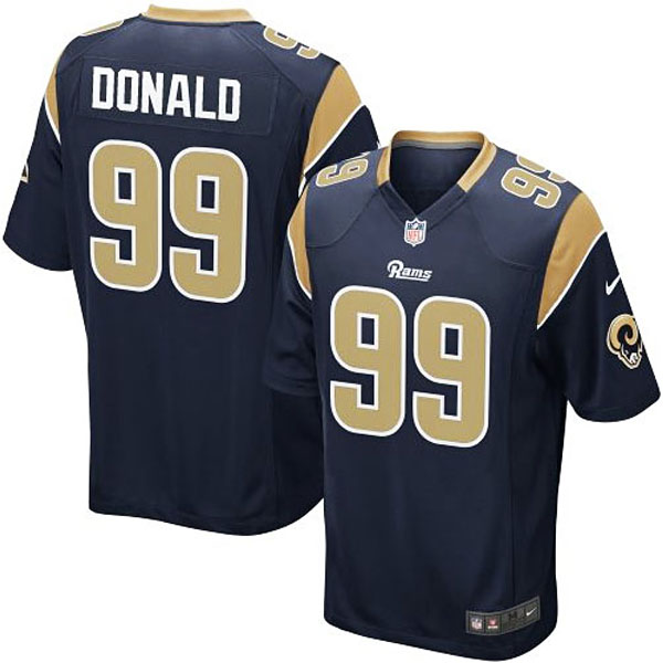 Youth St. Louis Rams Aaron Donald Team Color Game Jersey