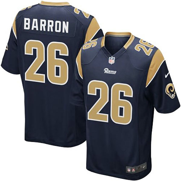 Youth St. Louis Rams Mark Barron Team Color Game Jersey Youth St. Louis Rams Mark Barron Team Color Game Jersey