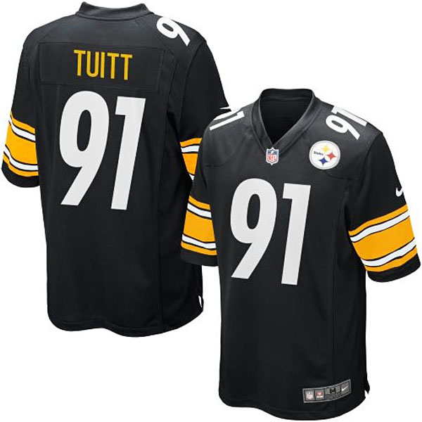 Youth Pittsburgh Steelers #91 Stephon Tuitt Team Color Game Jersey Youth Pittsburgh Steelers #91 Stephon Tuitt Team Color Game Jersey