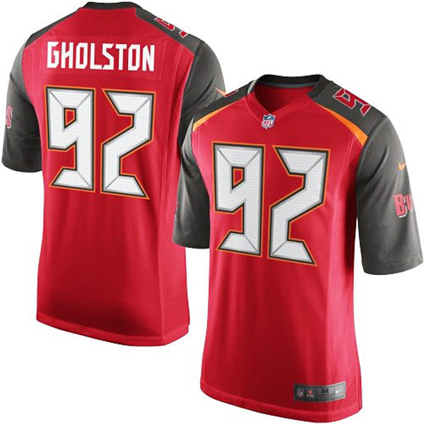 Youth William Gholston Red Tampa Bay Game Jersey Youth William Gholston Red Tampa Bay Game Jersey