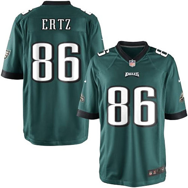 Youth Philadelphia Eagles #86 Zach Ertz Team Color Game Jersey
