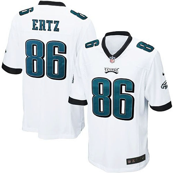 Philadelphia Eagles #86 Zach Ertz White Game Jersey Philadelphia Eagles #86 Zach Ertz White Game Jersey