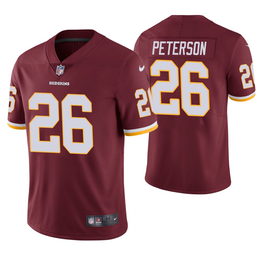 Washington Redskins #26 Adrian Peterson Burgundy Vapor Untouchable Limited Player Jersey