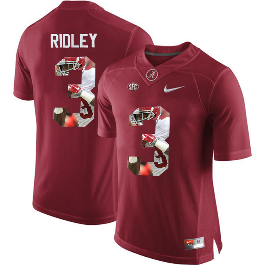 Alabama Crimson Tide #3 Calvin Ridley Crimson Portrait Number Fashion College Football Jersey Alabama Crimson Tide #3 Calvin Ridley Crimson Portrait Number Fashion College Football Jersey