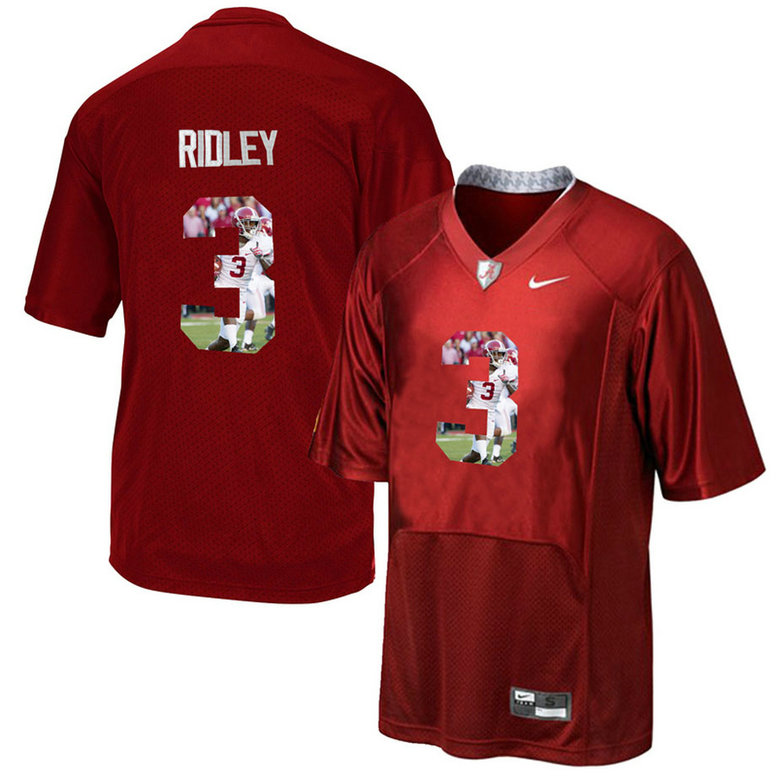 Alabama Crimson Tide #3 Calvin Ridley Crimson Portrait Pro Combat Fashion College Football Jersey Alabama Crimson Tide #3 Calvin Ridley Crimson Portrait Pro Combat Fashion College Football Jersey