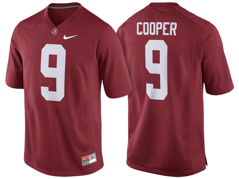 Amari Cooper #9 Alabama Crimson Tide Crimson College Football Jersey Amari Cooper #9 Alabama Crimson Tide Crimson College Football Jersey