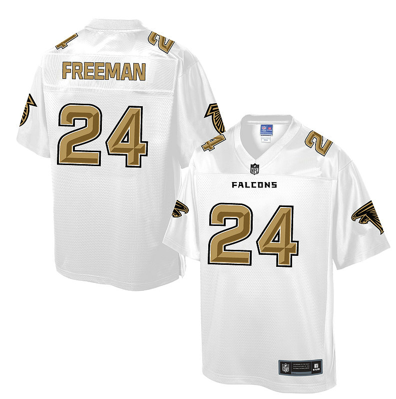Atlanta Falcons #24 Devonta Freeman White Pro Line Fashion Jersey