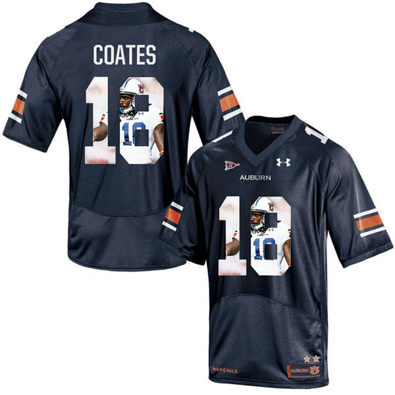 Auburn Tigers #18 Sammie Coates Navy Blue Portrait Number Fashion College Football Jersey Auburn Tigers #18 Sammie Coates Navy Blue Portrait Number Fashion College Football Jersey