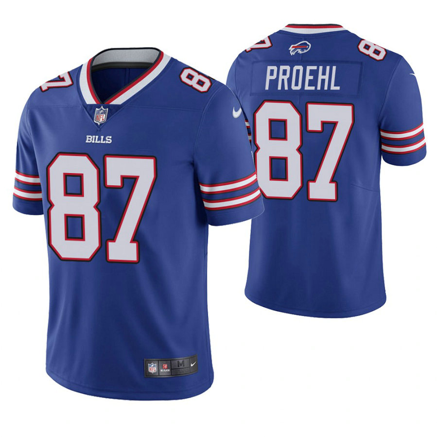 Buffalo Bills #87 Austin Proehl Royal Vapor Untouchable Limited Player Jersey Buffalo Bills #87 Austin Proehl Royal Vapor Untouchable Limited Player Jersey