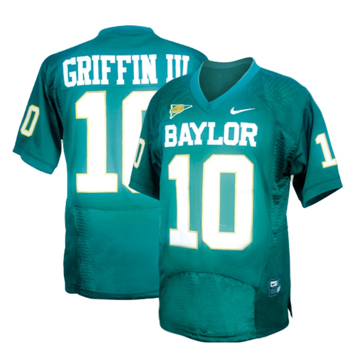 Baylor Bears #10 Robert Griffin III Light Green College Football Jersey Baylor Bears #10 Robert Griffin III Light Green College Football Jersey