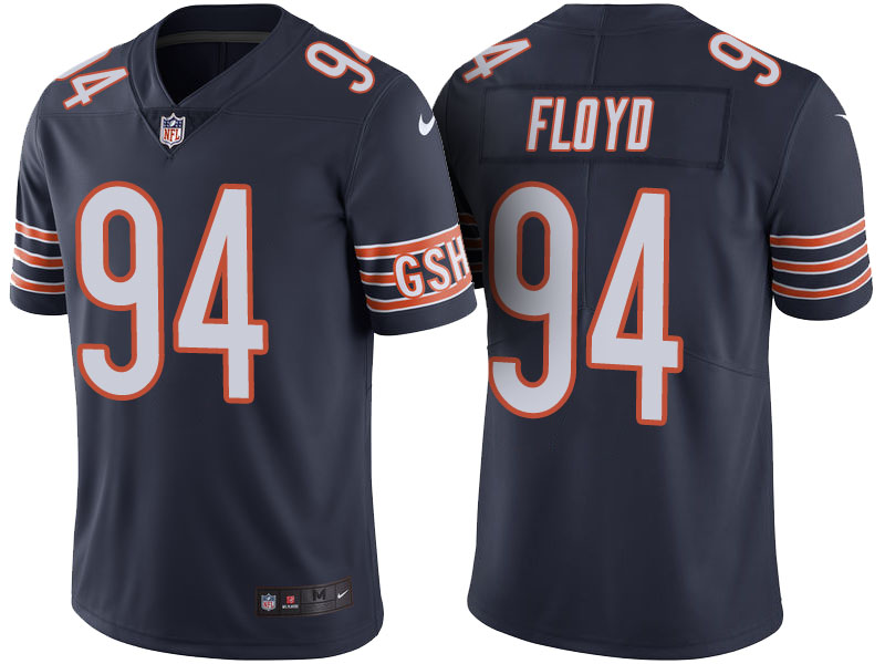 Chicago Bears #94 Leonard Floyd Navy Color Rush Limited Jersey Chicago Bears #94 Leonard Floyd Navy Color Rush Limited Jersey