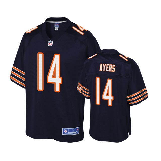 Youth Chicago Bears #14 Demarcus Ayers Navy Player Pro Line Jersey