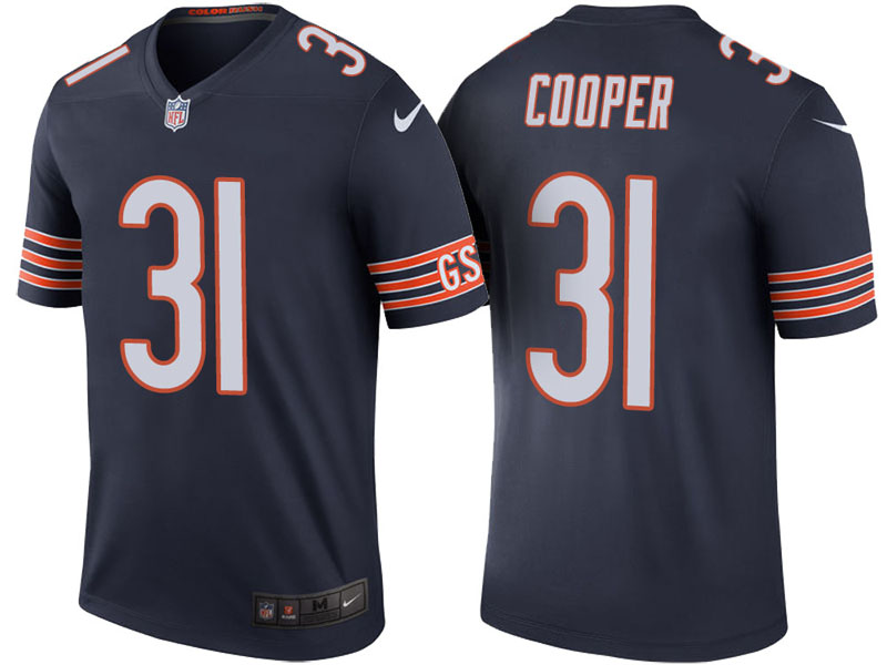 Chicago Bears #31 Marcus Cooper Navy Color Rush Legend Jersey
