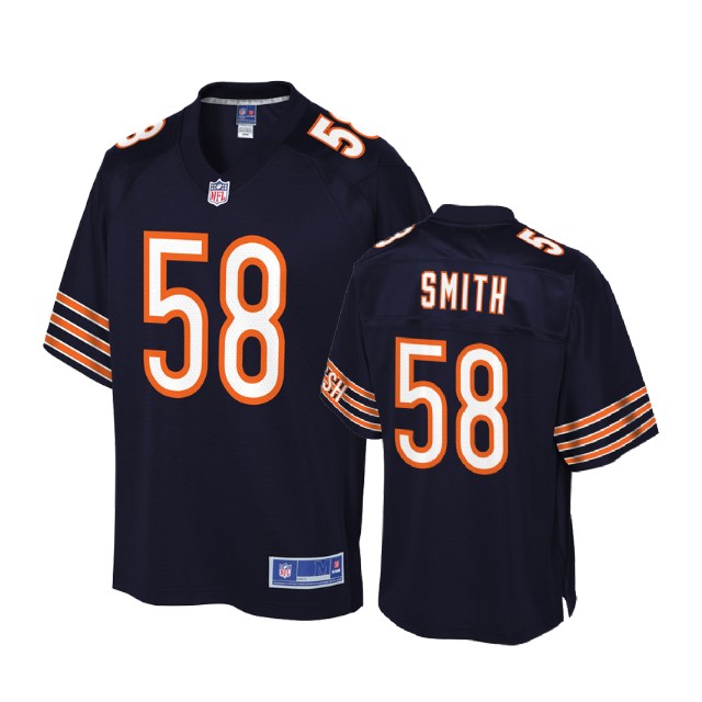 Youth Chicago Bears #58 Roquan Smith Navy Player Jersey