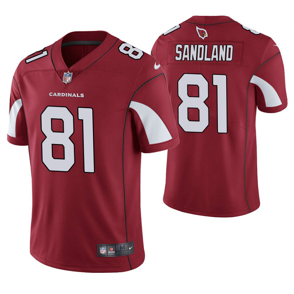 Arizona Cardinals #81 Beau Sandland Cardianl Vapor Untouchable Limited Player Jersey