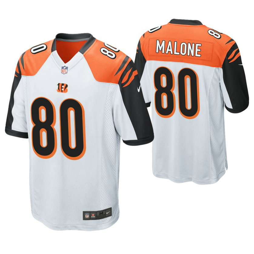 Cincinnati Bengals #80 Josh Malone White Game Jersey Cincinnati Bengals #80 Josh Malone White Game Jersey