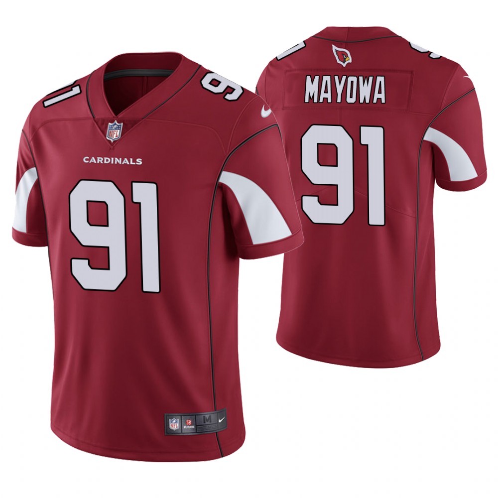 Arizona Cardinals #91 Benson Mayowa Cardianl Vapor Untouchable Limited Player Jersey