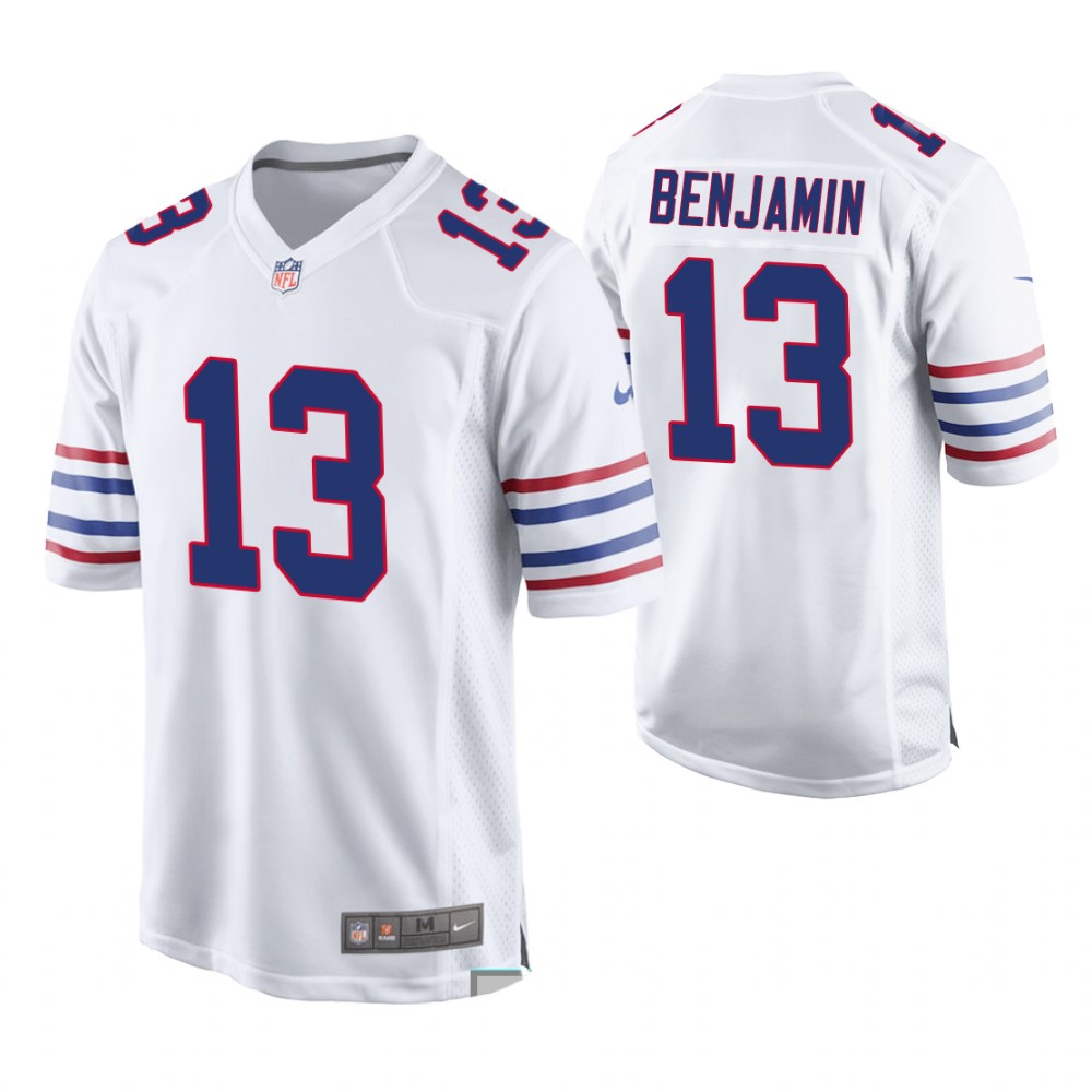 Buffalo Bills #13 Kelvin Benjamin White Elite Jersey Buffalo Bills #13 Kelvin Benjamin White Elite Jersey