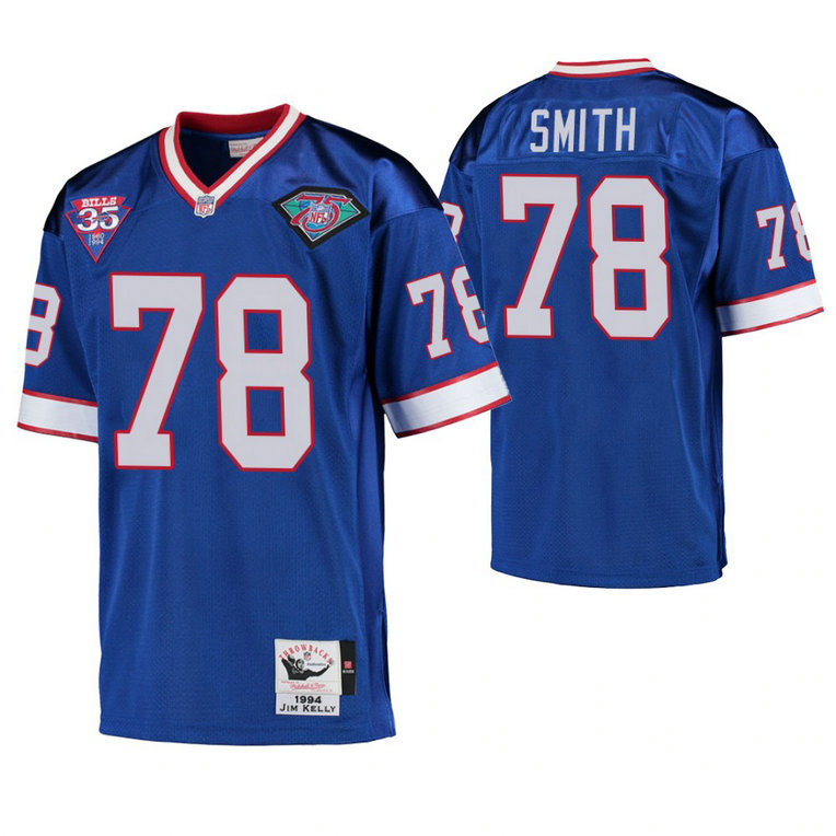 Buffalo Bills #78 Bruce Smith Royal Vintage Replica Retired Player Jersey Buffalo Bills #78 Bruce Smith Royal Vintage Replica Retired Player Jersey